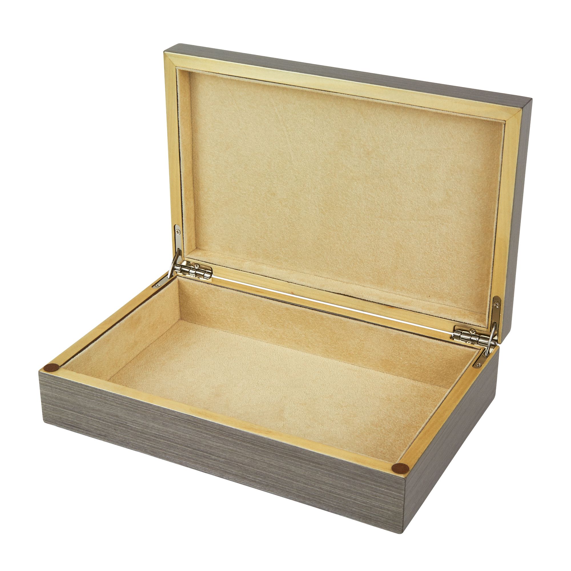 Empty Box, Taupe – 10″ x 7.5″ x 3.5 – Tizo Designs
