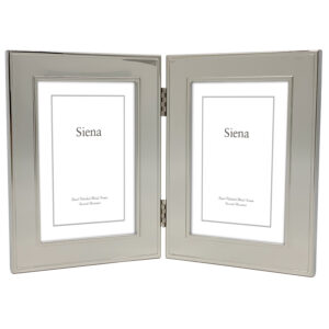 Siena Silver Wide Dbl Border Plain