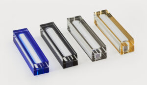 Acrylic Mezuzah - Gold