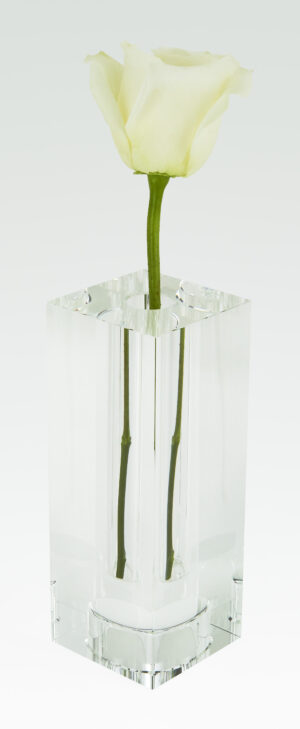 Small – Crystal Glass Bud Vase/Candleholder