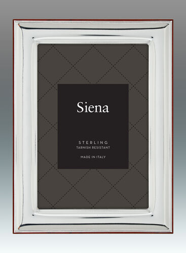 Classic Plain Siena Sterling Frame – 3 x 5