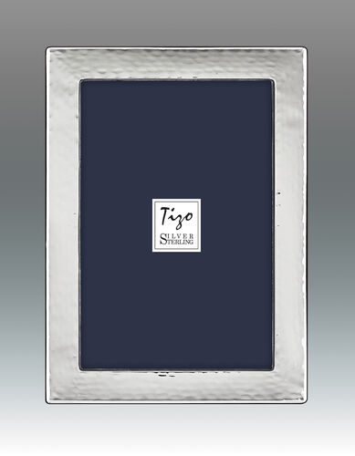 Flat Hammered 925 Sterling Silver Frame – 8 x 10