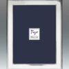 Plain Bezel Border 925 Sterling Silver Frame