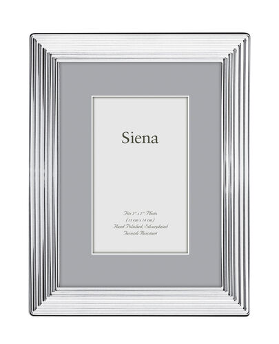 Ridged Siena SilverplateFrame