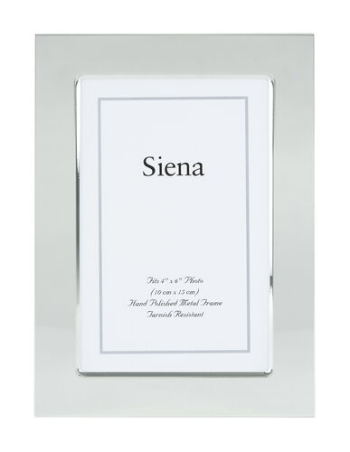 Plain Siena Silverplate 5×7 Frame