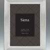 Wide Dimensional Beaded Siena Sterling Frame