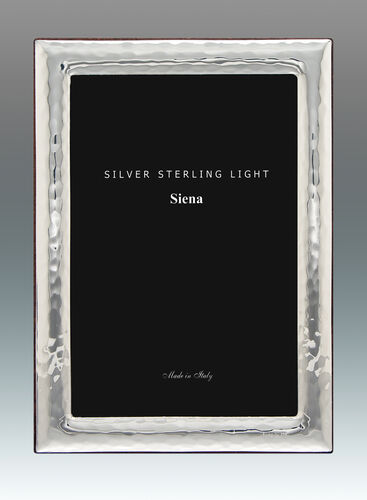 Siena Sterling Hammered Frame
