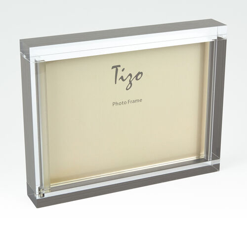 Tizo Lucite Square Box Small, Clear — ShopTheAddison
