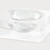 Acrylic Bowl Small White 5x5