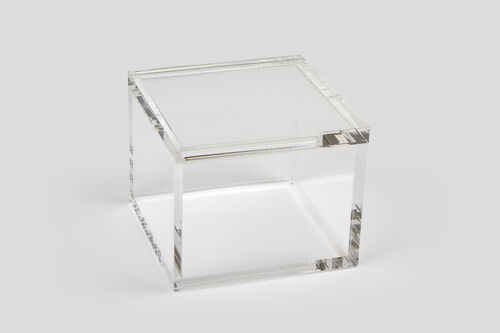 6″ x 6″ x 4.75 – Acrylic Clear Square Box Large