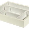 Divided Valet Tray - White