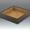 Square Valet Tray - Black Apricot