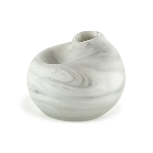 3.75″ H – Hand Blown Marbled Vase Short