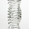 Crystal "Twisted" Candlestick, Small - 8" H