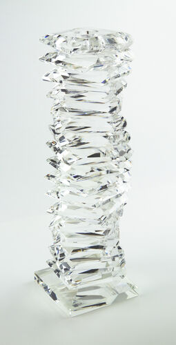11″ H – Crystal “Twisted” Candlestick, Large