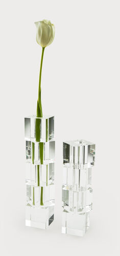 Medium – Stacked Block Bud Vase