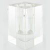 Square Crystal Vase