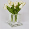 Crystal Square Centerpiece Vase