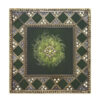 Jeweled Square Coaster - Green