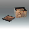 Blue Burl Coaster Set/4