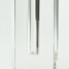 Crystal Rectangle Vase, Tall - 8" H