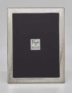 Italian Sterling Frame New Hammered 4 x 6