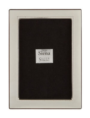 Plain Inner Bead Siena 925 Sterling Frame – 5 x 7
