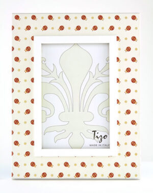 Italian Wooden Frame – Lady Bug 4 x 6