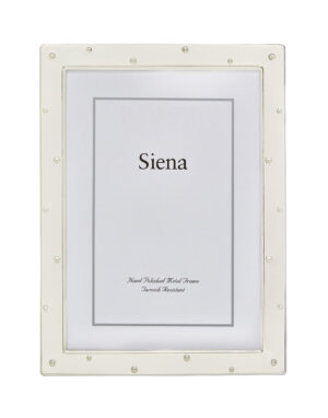 4 x 6 – Sieana Scattered Dots Silverplate Frame