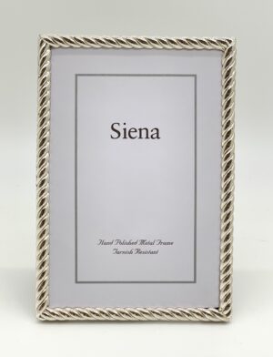 Siena Silver Rope Frame