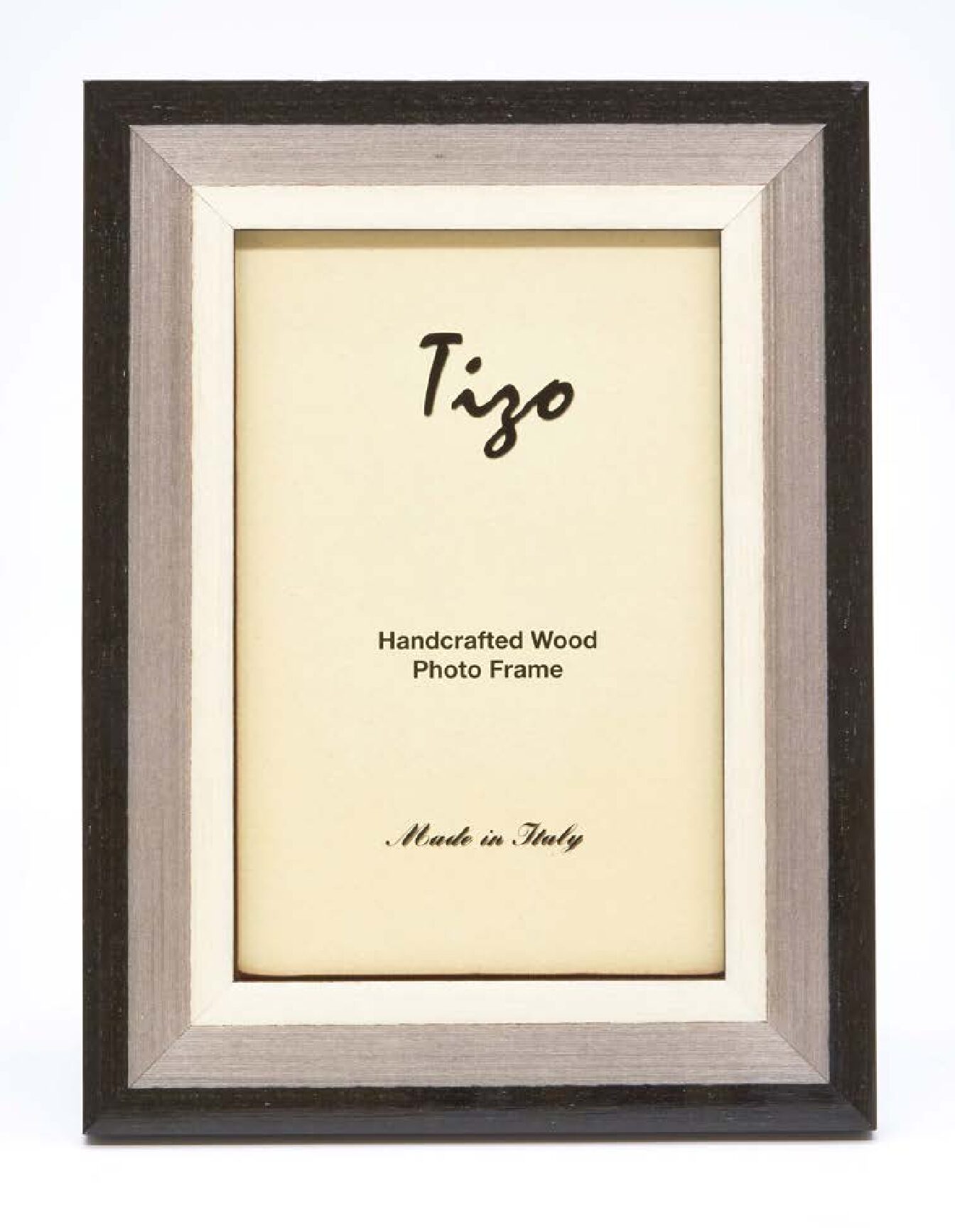 Italian Wood Frame Blk/Gry