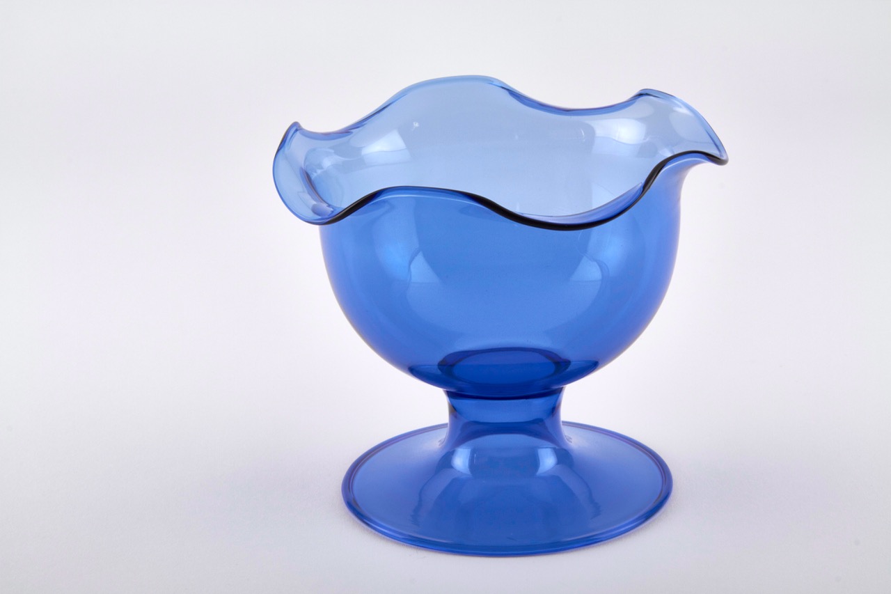 Glass Ftd. Bowl Blue