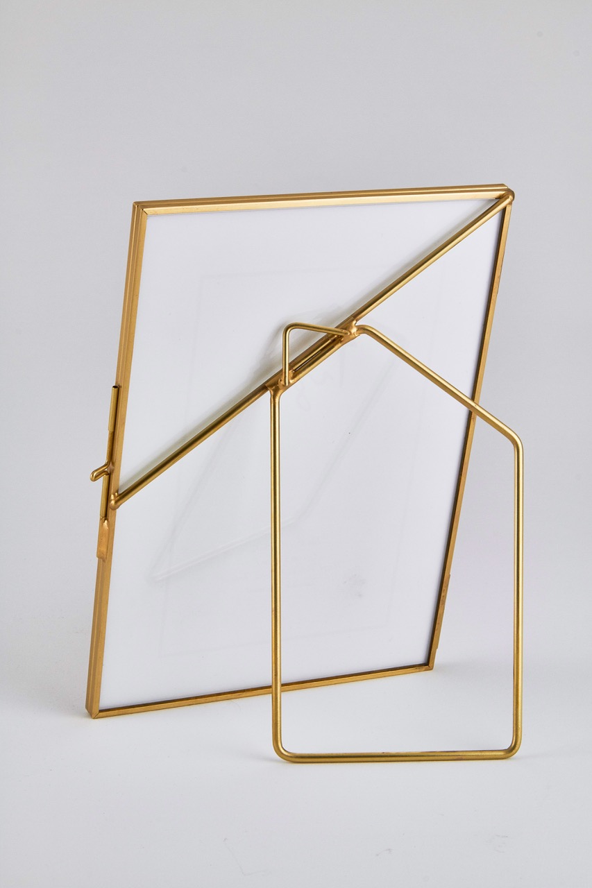 Brass Photo Frame Beaded
