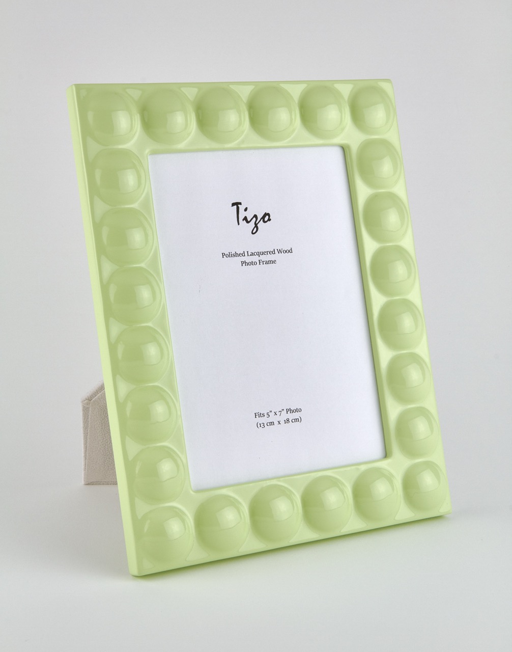 Lacquer Wood Frame Seafoam Green