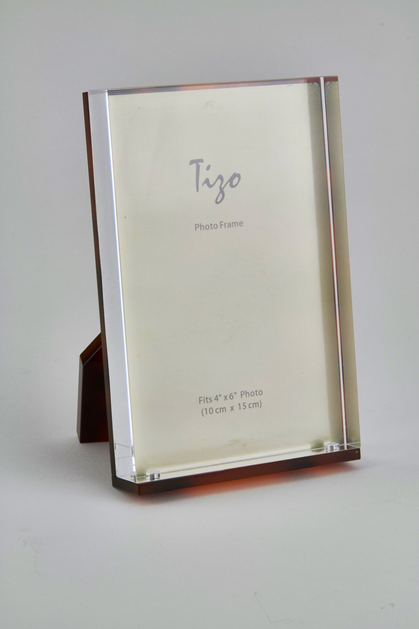 Lucite Tortoise Shell Frame